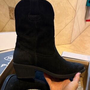 Steve Madden Black Heeled Boots